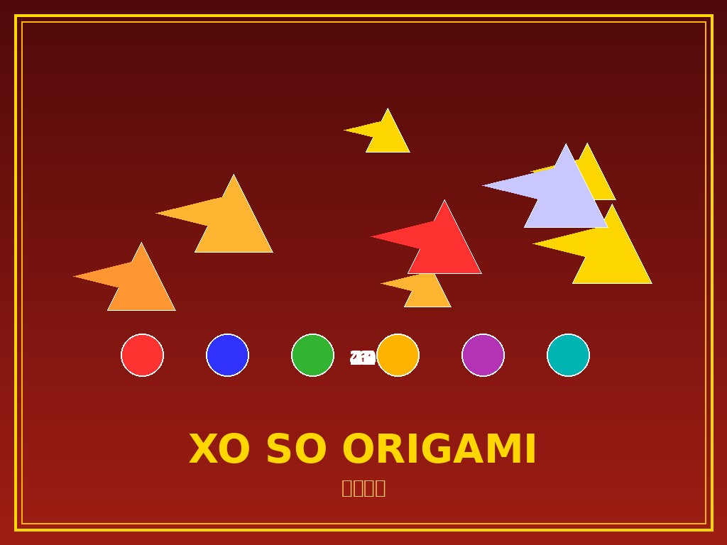 Xổ Số Origami
